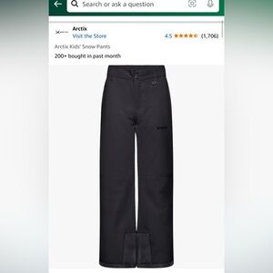 Like New Arctix Snow Pants